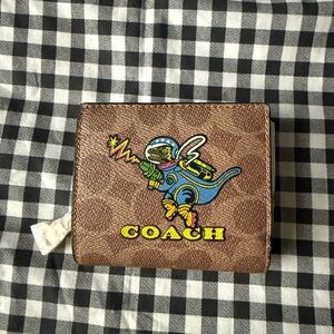 Coach Tan Leather Wallet